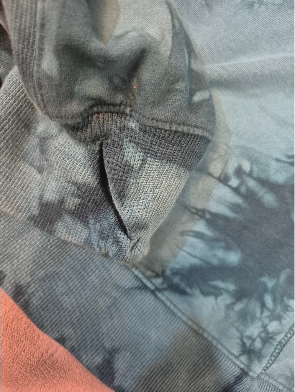 All in Motion Teal Tie Dye Crewneck Sweatshirt Women's M - Picture 4 of 6